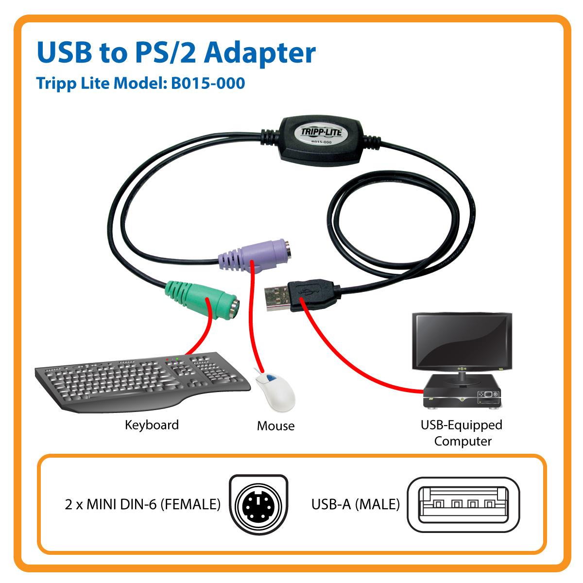 ps2 to usb adapter diy